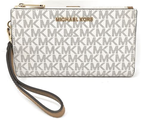 michael michael kors jet set wristlet|mk double zip wristlet.